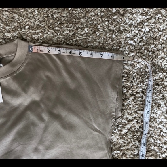 NWT Uniqlo Beige/Taupe Colour Long Maxi T Shirt Dress Sz XS - Picture 8 of 12